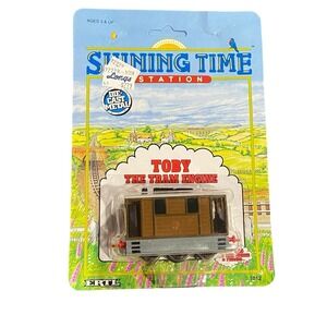 ERTL Shining Time Station TOBY THE TRAM ENGINE Thomas the Tank & Friends Creases